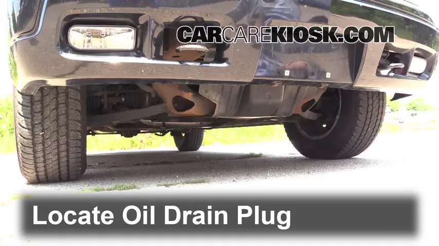 2003 Cadillac Escalade 6.0L V8 Oil Change Oil and Oil Filter